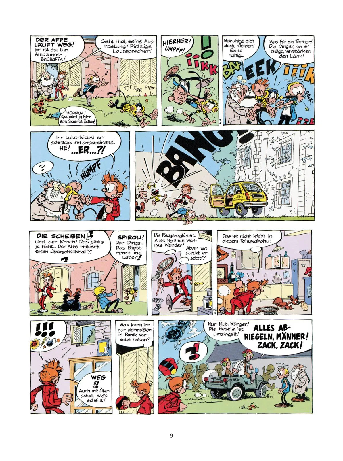 Produktansicht: Spirou und Fantasio 0: Am anderen Ende Angst (Taschenbuch)