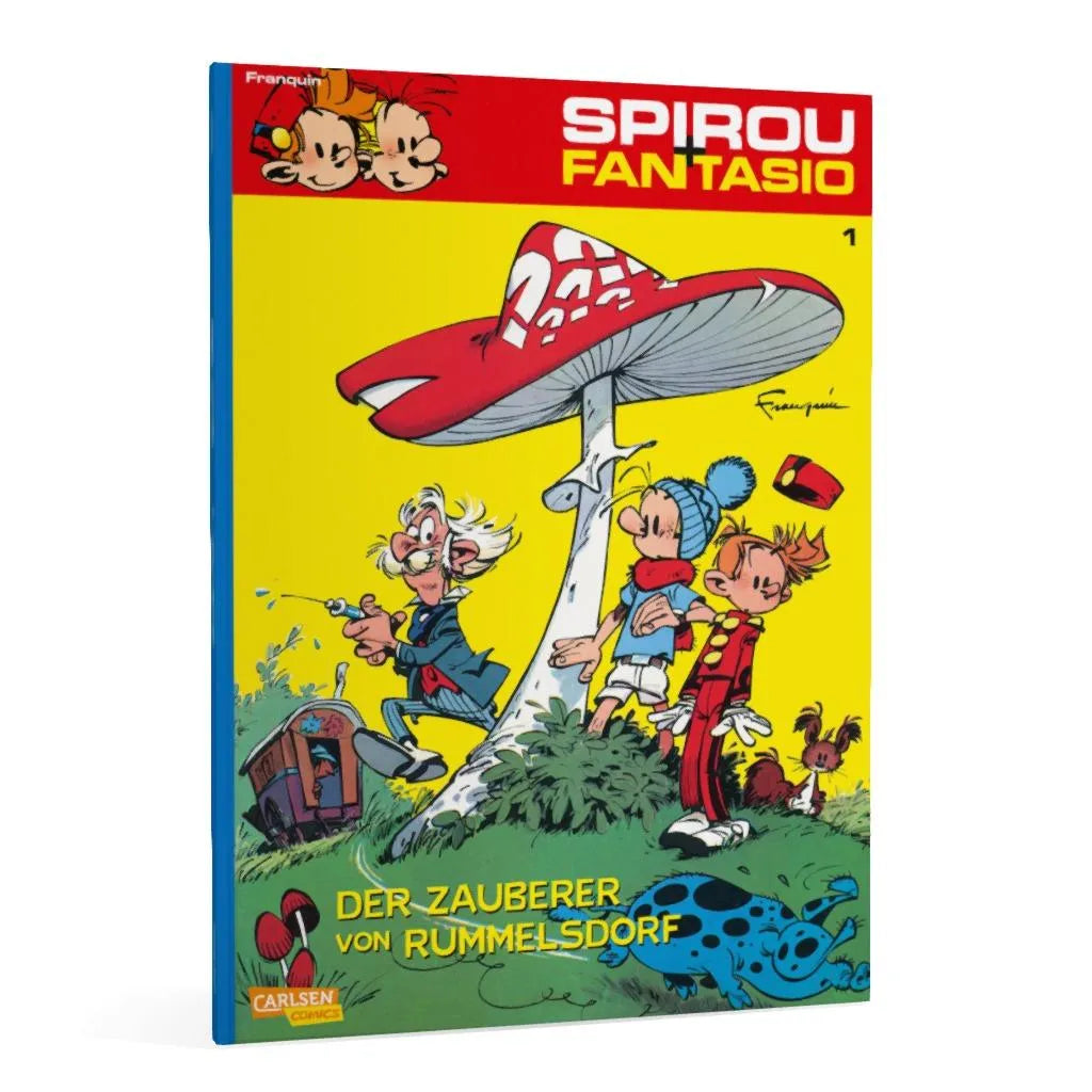 Produktansicht: Spirou und Fantasio 1: Der Zauberer von Rummelsdorf (Taschenbuch)