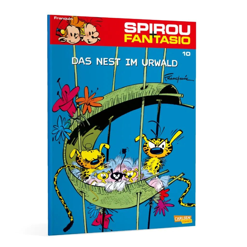 Abbildung von 'Spirou und Fantasio 10: Das Nest im Urwald'