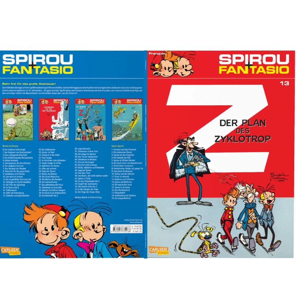 André Franquin - Spirou und Fantasio 13: Der Plan des Zyklotrop
