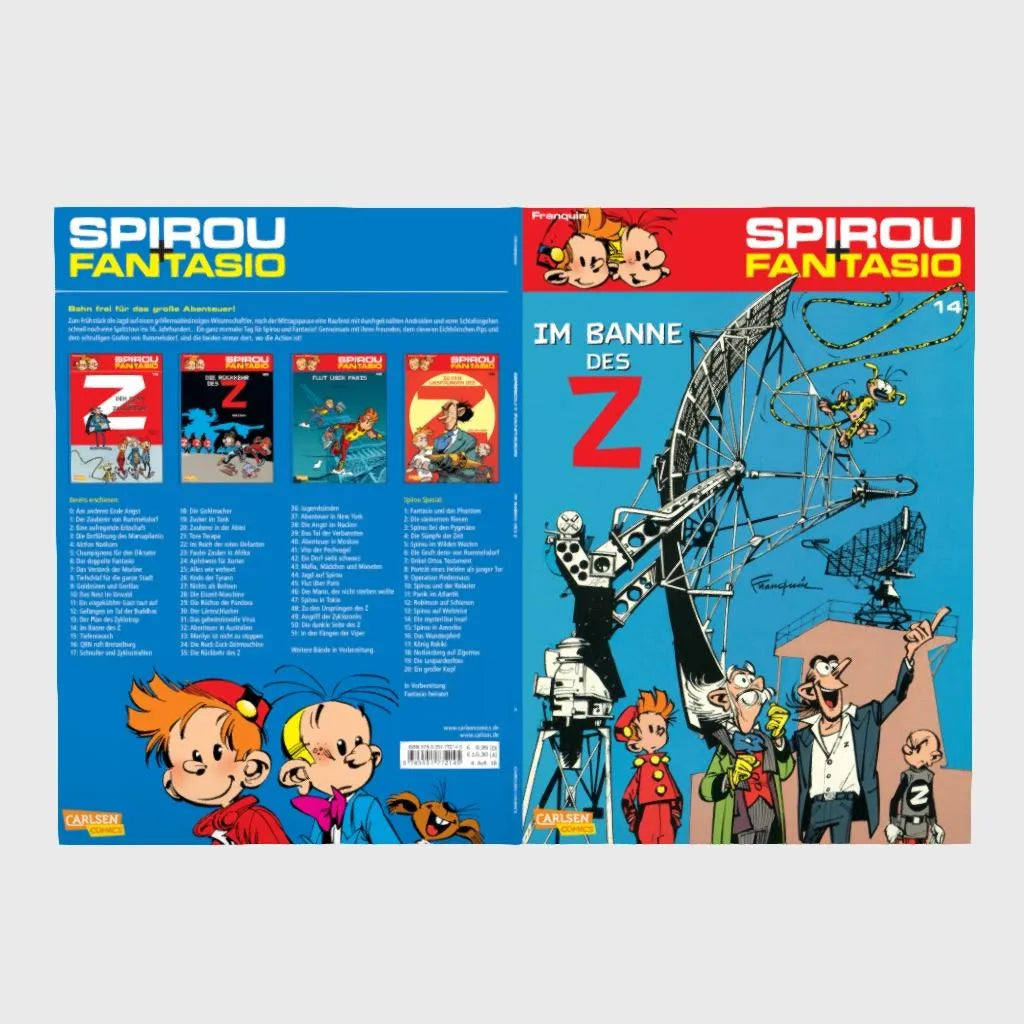 Produktansicht: Spirou und Fantasio 14: Im Banne des Z (Taschenbuch)