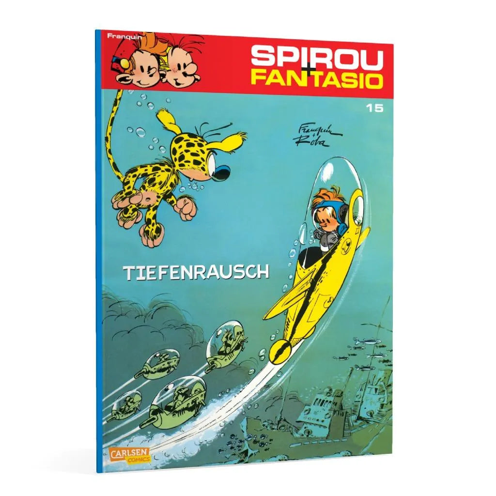 André Franquin - Spirou und Fantasio 15: Tiefenrausch