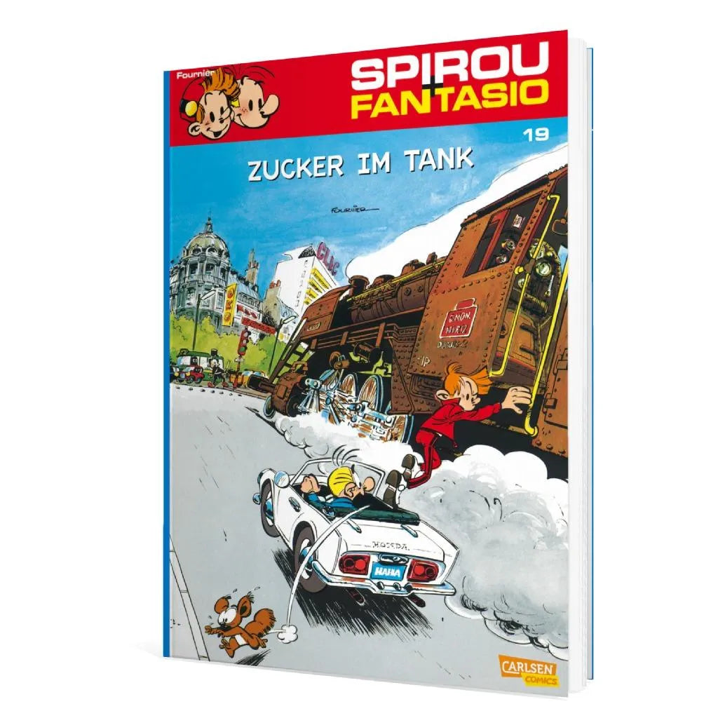 Produktansicht: Spirou und Fantasio 19: Zucker im Tank (Taschenbuch)