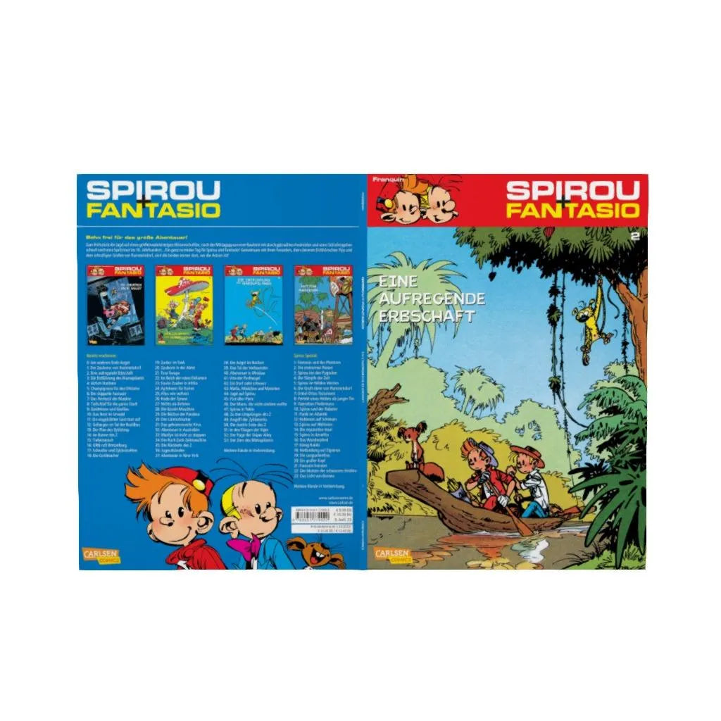 Abbildung von 'Spirou und Fantasio 2: Eine aufregende Erbschaft'