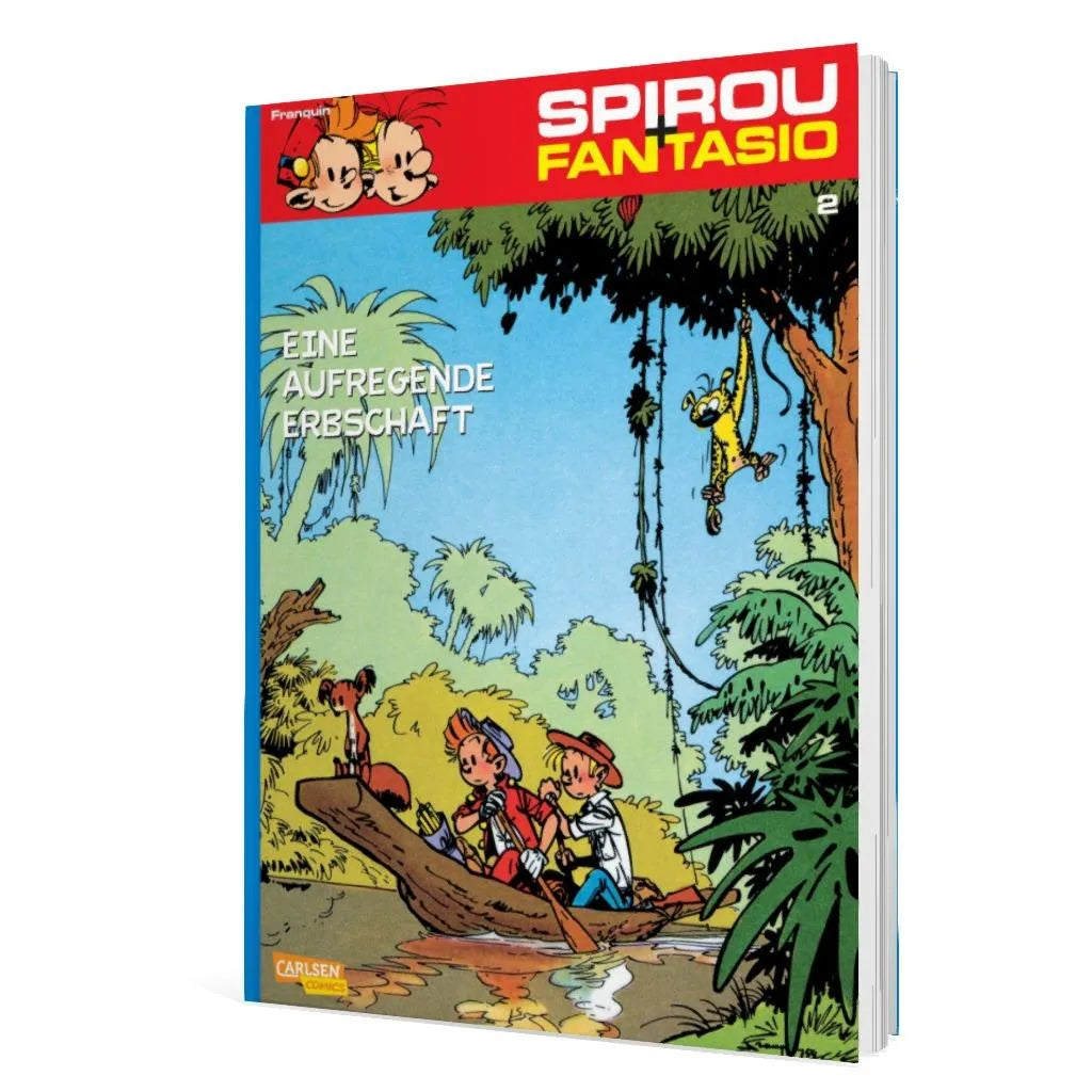 Produktansicht: Spirou und Fantasio 2: Eine aufregende Erbschaft (Taschenbuch)