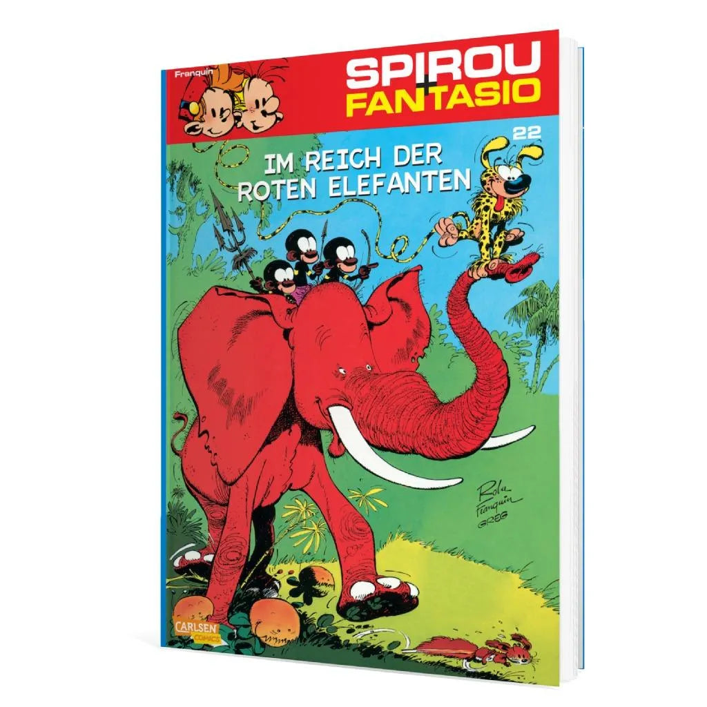 Produktansicht: Spirou und Fantasio 22: Im Reich der roten Elefanten (Taschenbuch)
