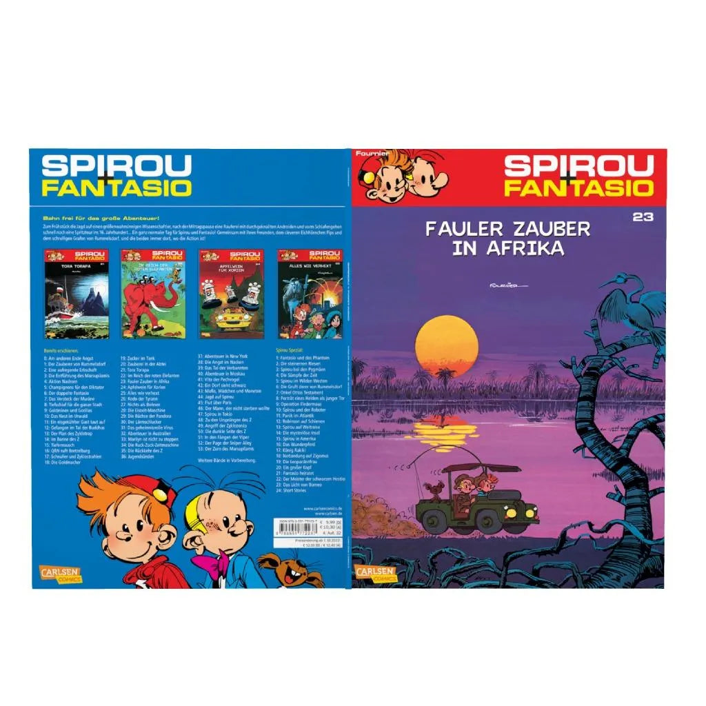 Jean-Claude Fournier - Spirou und Fantasio 23: Fauler Zauber in Afrika