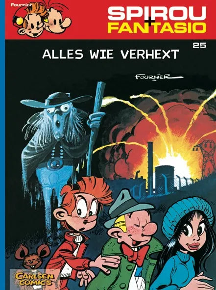 Buchcover von 'Spirou und Fantasio 25: Alles wie verhext' - Taschenbuch von Jean-Claude Fournier