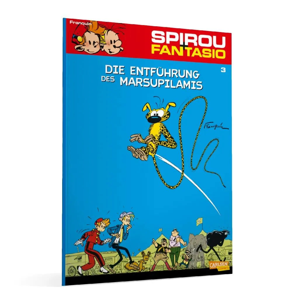 Produktansicht: Spirou und Fantasio 3: Die Entführung des Marsupilamis (Taschenbuch)