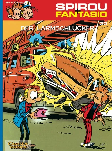 Buchcover von 'Spirou und Fantasio 30: Der Lärmschlucker' - Taschenbuch von Raoul Cauvin