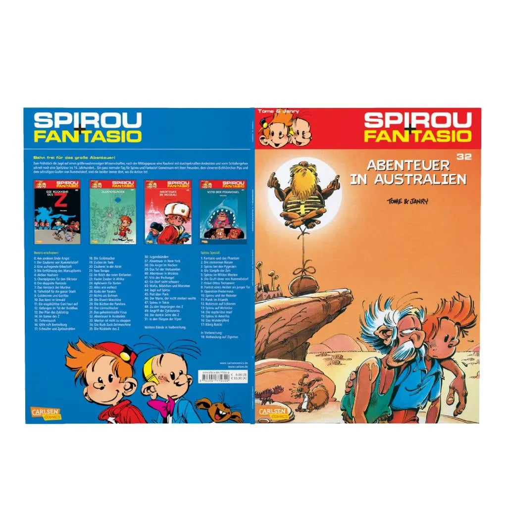 Janry - Spirou und Fantasio 32: Abenteuer in Australien