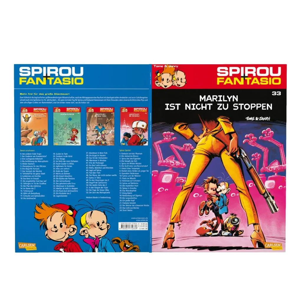 Janry - Spirou und Fantasio 33: Marilyn ist nicht zu stoppen