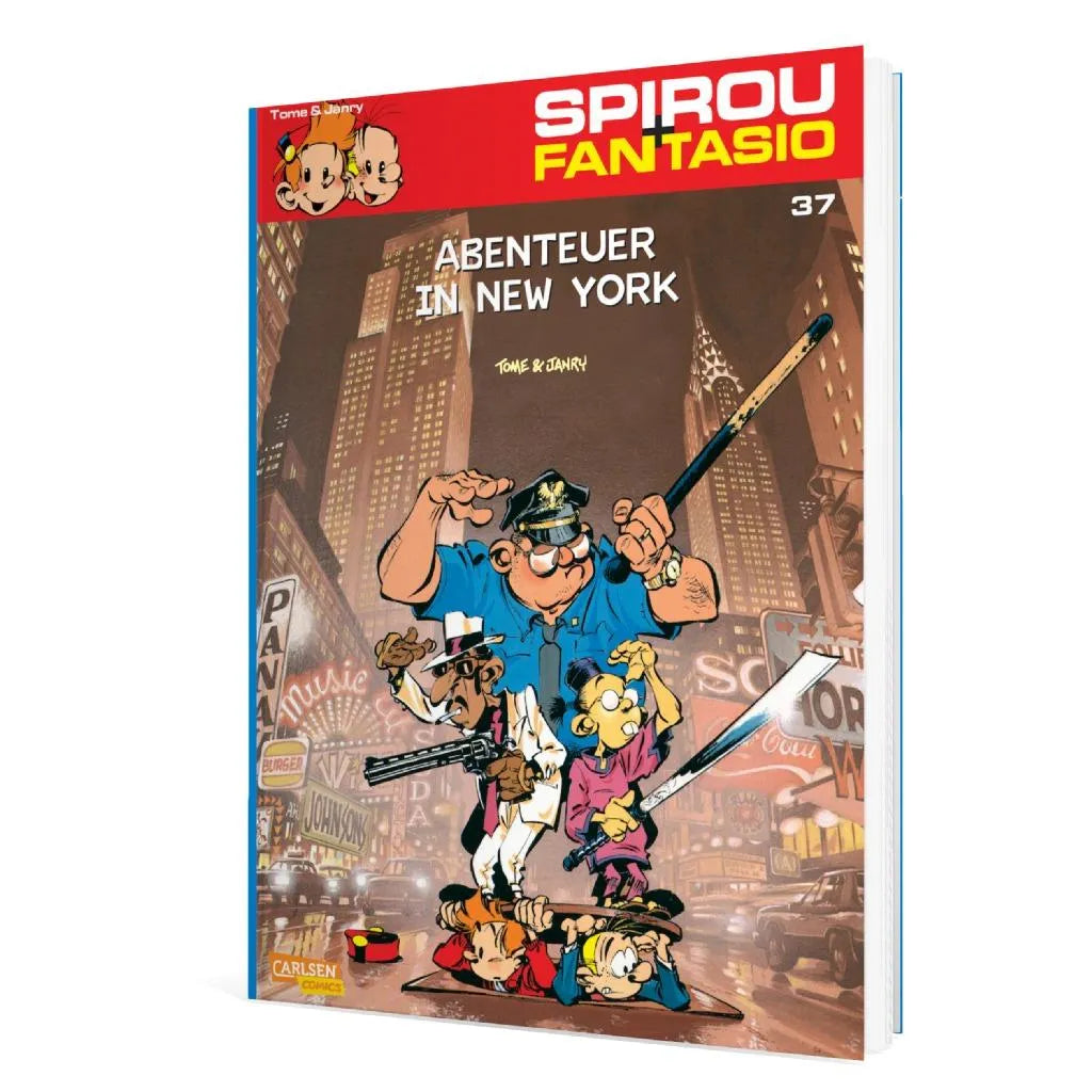 Produktansicht: Spirou und Fantasio 37: Abenteuer in New York (Taschenbuch)