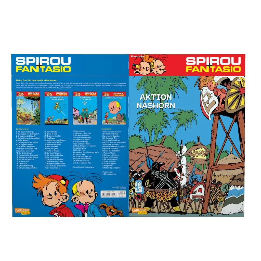 Abbildung von 'Spirou und Fantasio 4: Aktion Nashorn'