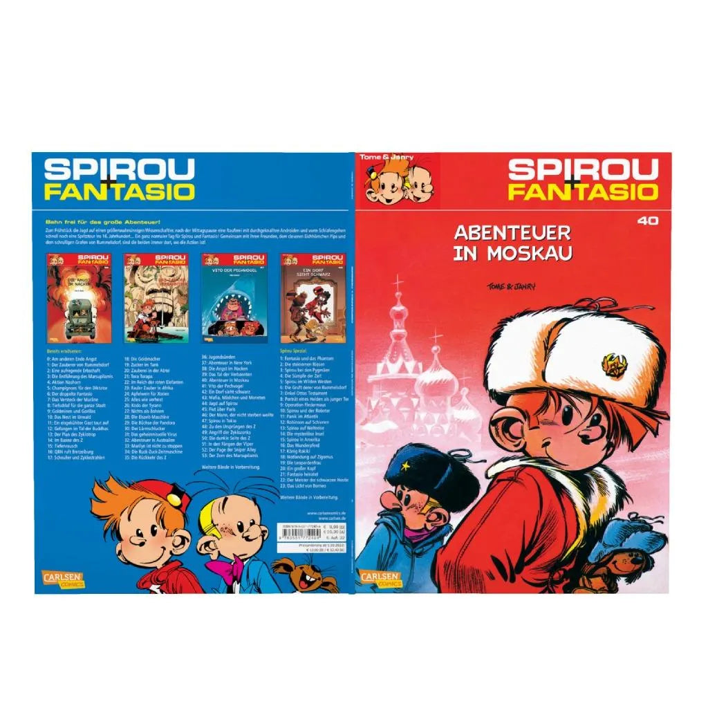 Abbildung von 'Spirou und Fantasio 40: Abenteuer in Moskau'