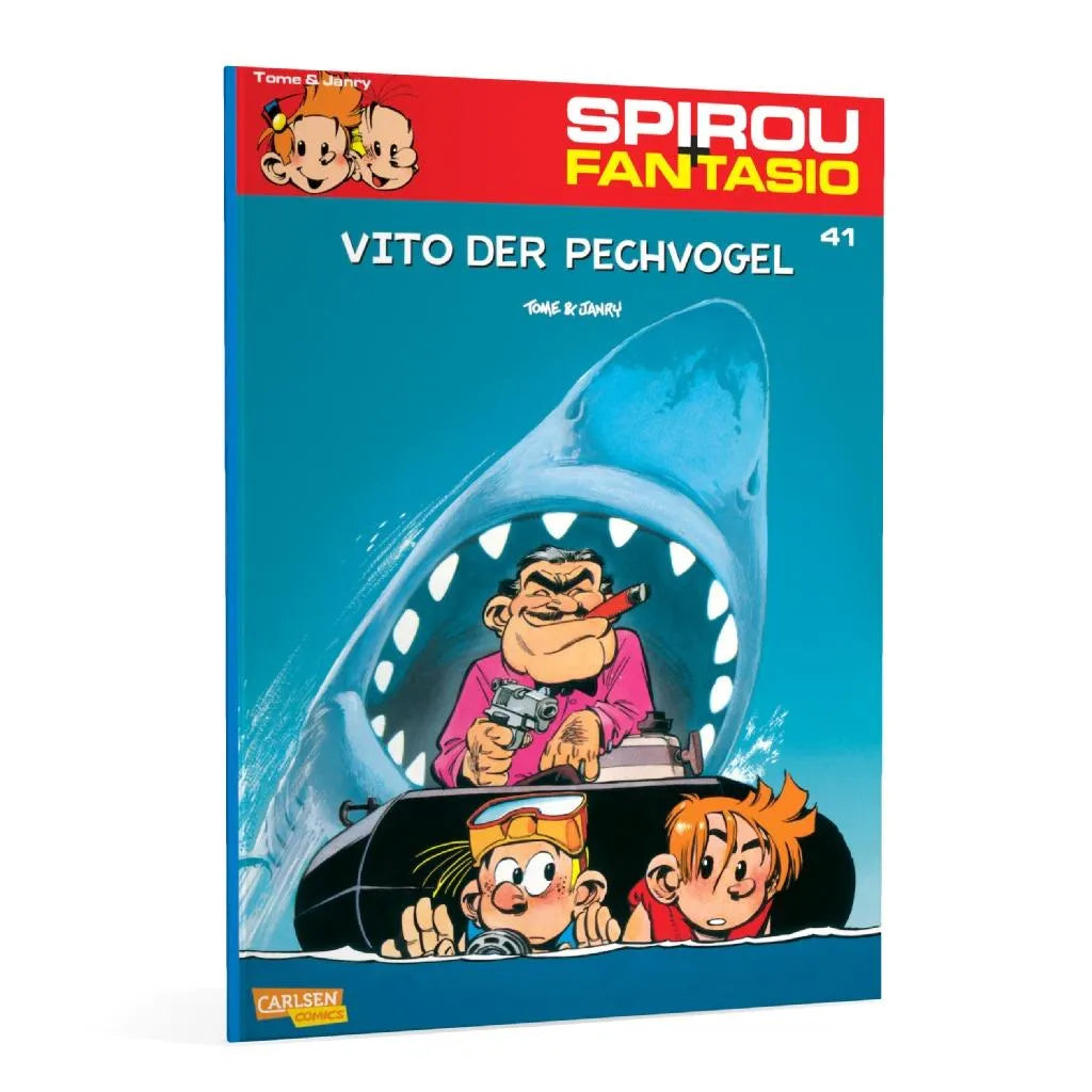 Produktansicht: Spirou und Fantasio 41: Vito der Pechvogel (Taschenbuch)