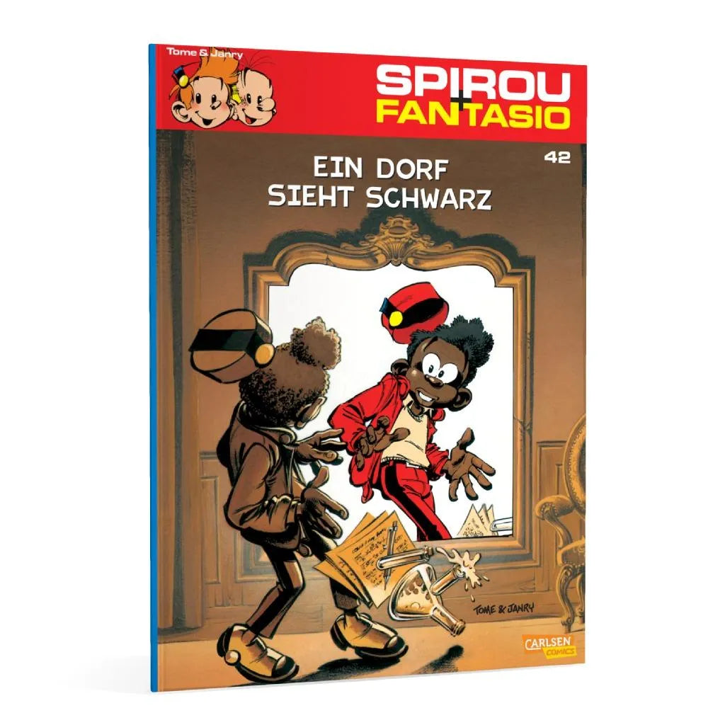 Abbildung von 'Spirou und Fantasio 42: Ein Dorf sieht schwarz'