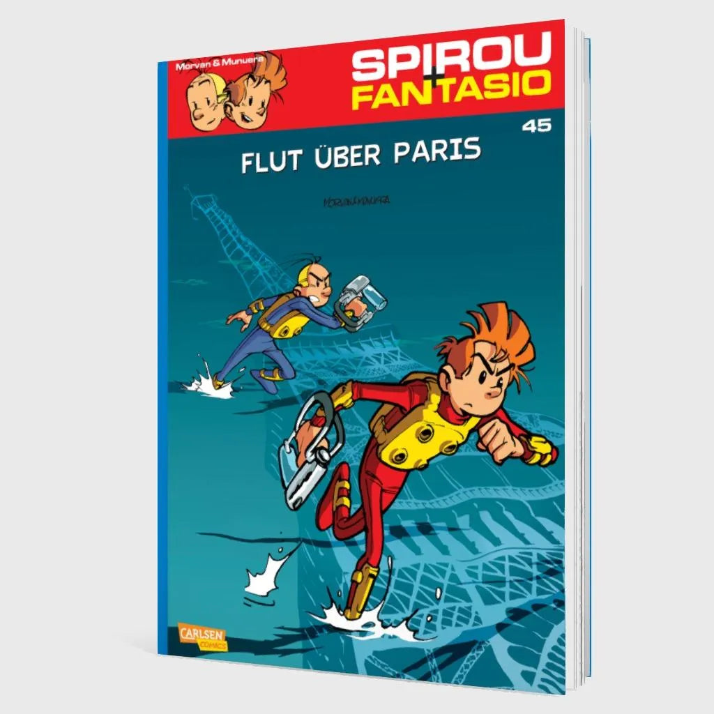 Produktansicht: Spirou und Fantasio 45: Flut über Paris (Taschenbuch)