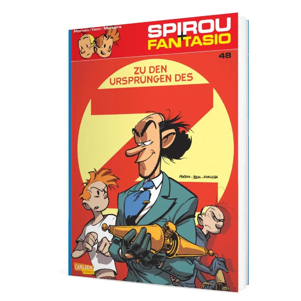 Produktansicht: Spirou und Fantasio 48: Zu den Ursprüngen des Z (Taschenbuch)