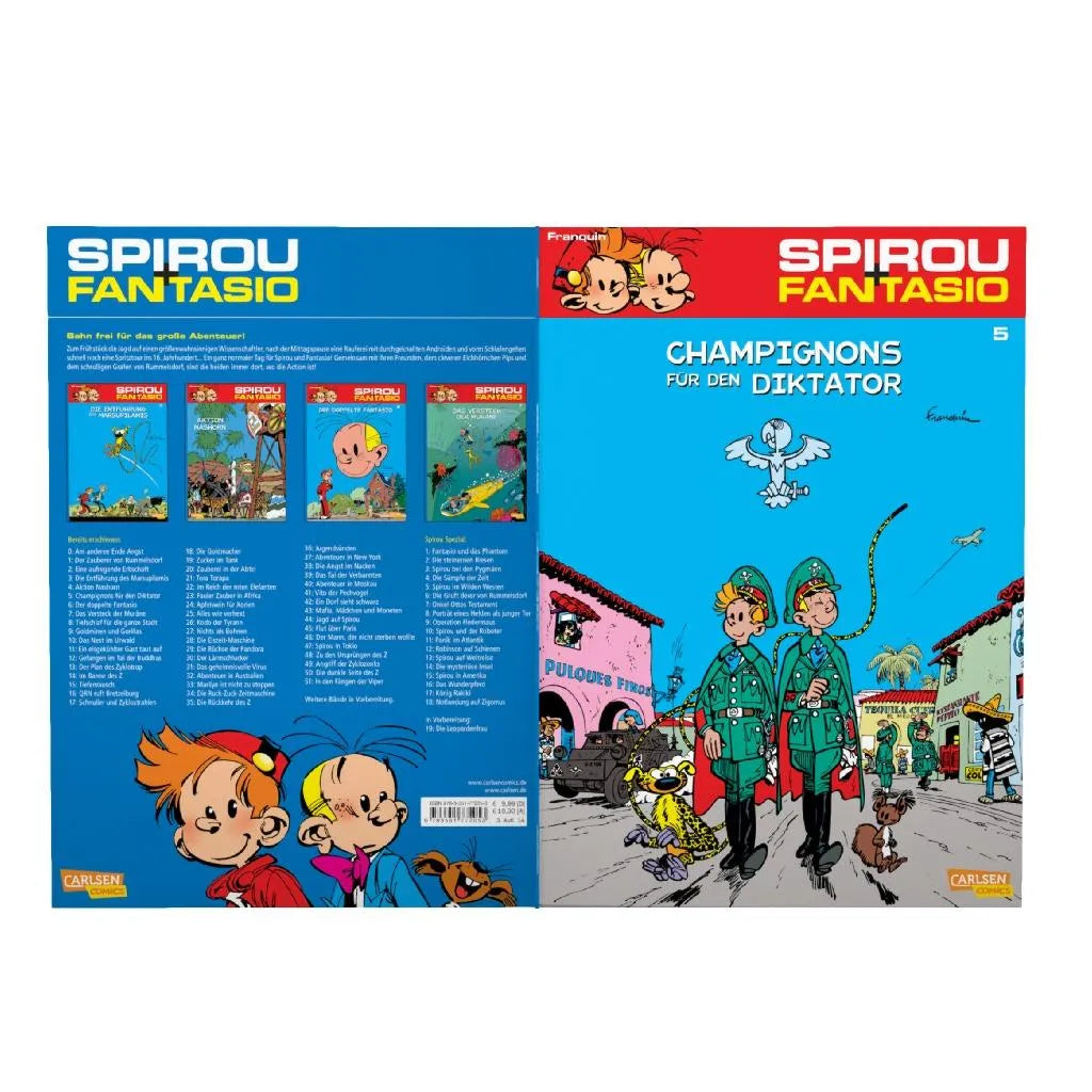 André Franquin - Spirou und Fantasio 5: Champignons für den Diktator