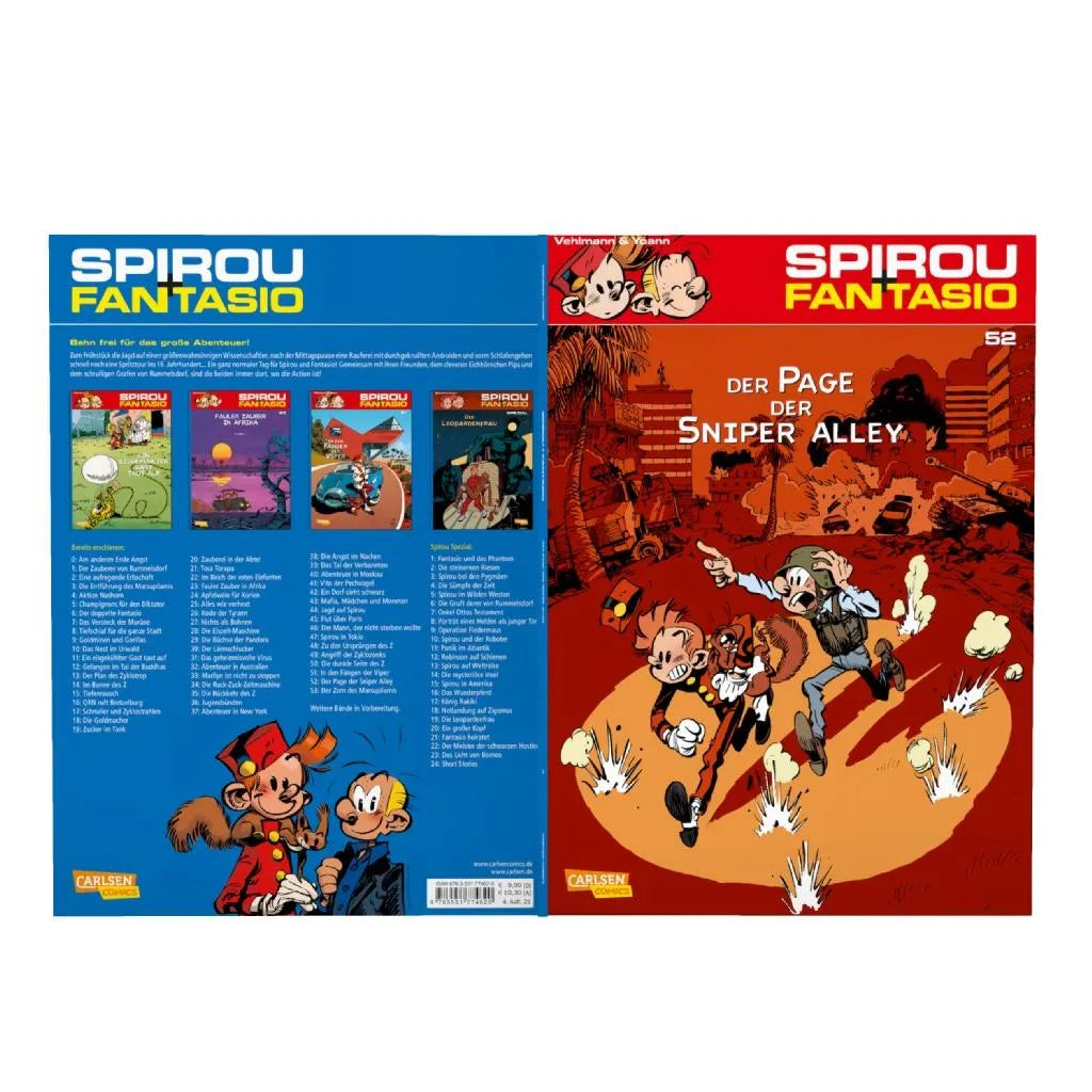 Fabien Vehlmann - Spirou und Fantasio 52: Der Page der Sniper Alley