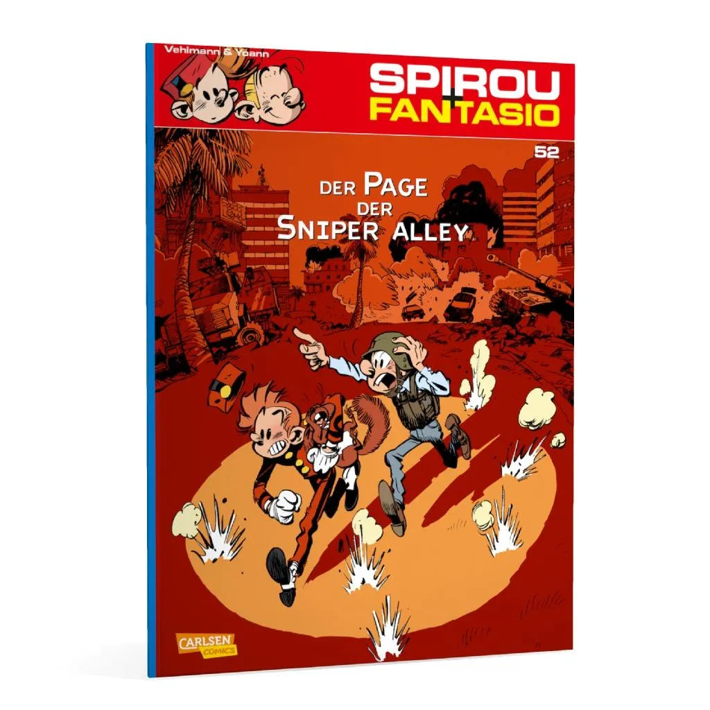 Produktansicht: Spirou und Fantasio 52: Der Page der Sniper Alley (Taschenbuch)