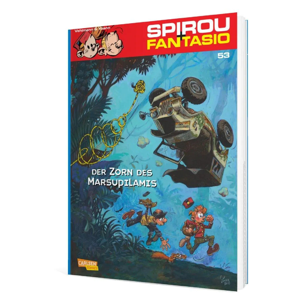Produktansicht: Spirou und Fantasio 53: Der Zorn des Marsupilamis (Taschenbuch)