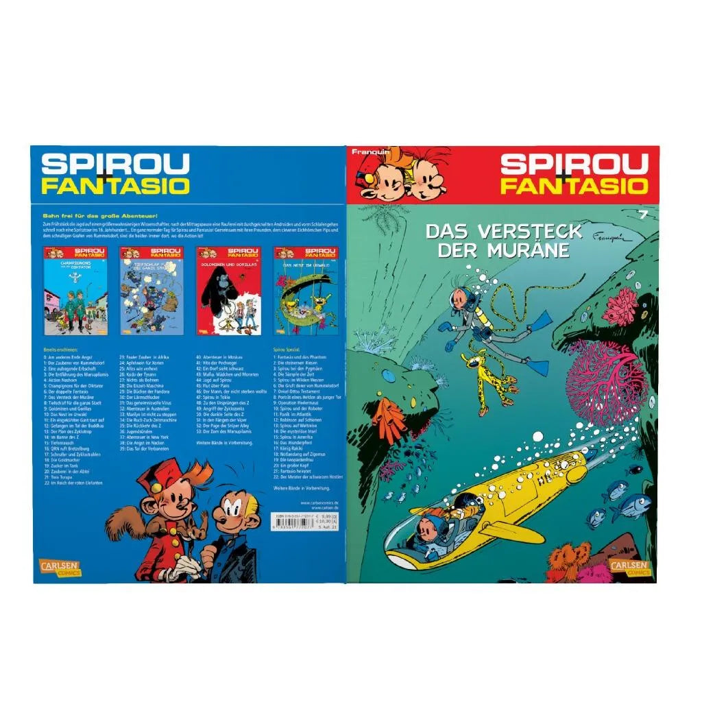 André Franquin - Spirou und Fantasio 7: Das Versteck der Muräne