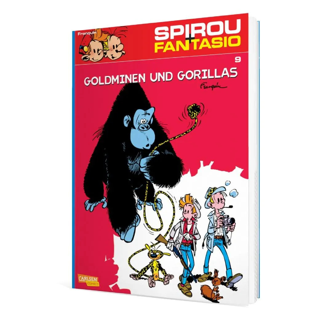 André Franquin - Spirou und Fantasio 9: Goldminen und Gorillas