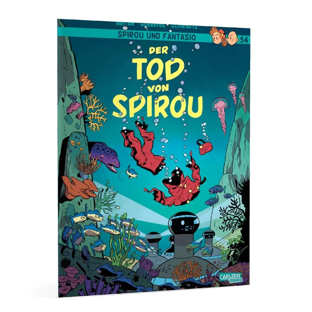 Produktansicht: Spirou und Fantasio: Band 54: Der Tod von Spirou (Taschenbuch)