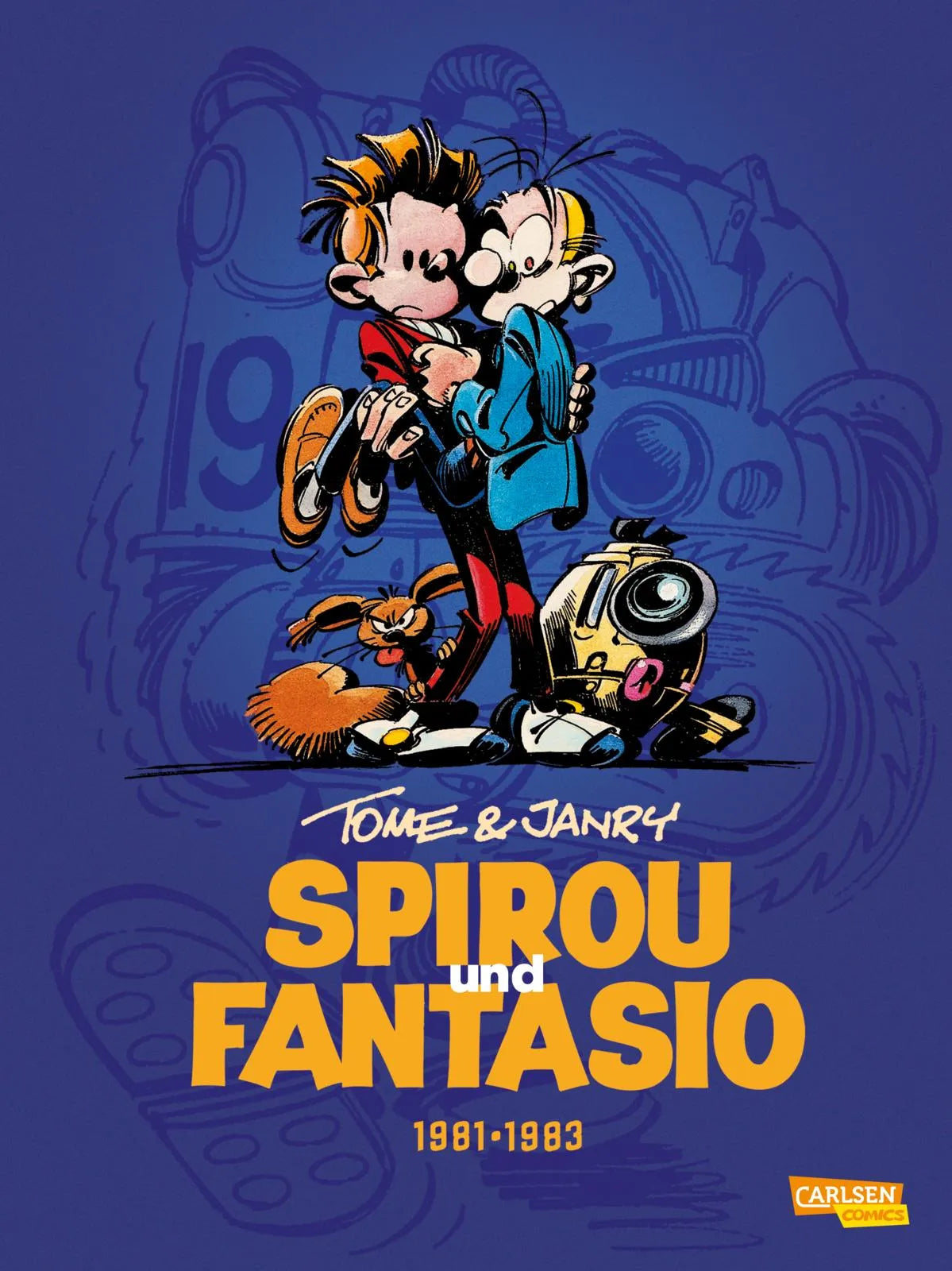 Buchcover von 'Spirou und Fantasio Gesamtausgabe 13: 1981-1983' - Gebundene Ausgabe von Tome