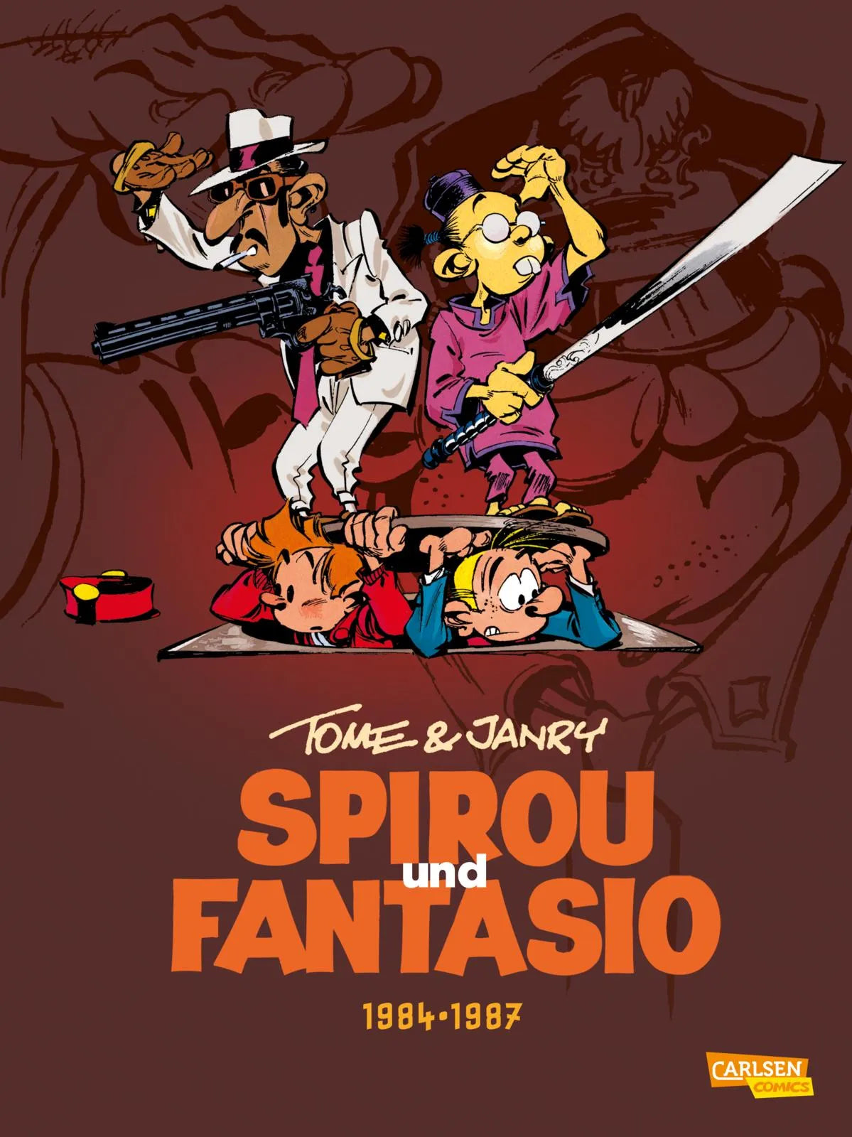 Buchcover von 'Spirou und Fantasio Gesamtausgabe 14: 1984-1987' - Gebundene Ausgabe von Tome