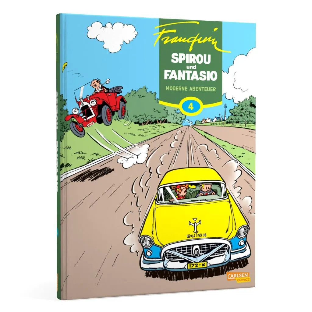 Produktansicht: Spirou und Fantasio Gesamtausgabe 4: Moderne Abenteuer (Gebundene Ausgabe)