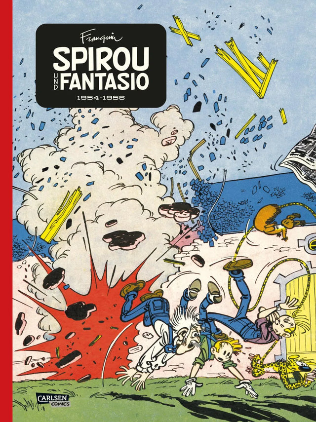 Buchcover von 'Spirou und Fantasio Gesamtausgabe Neuedition 4' - Gebundene Ausgabe von André Franquin