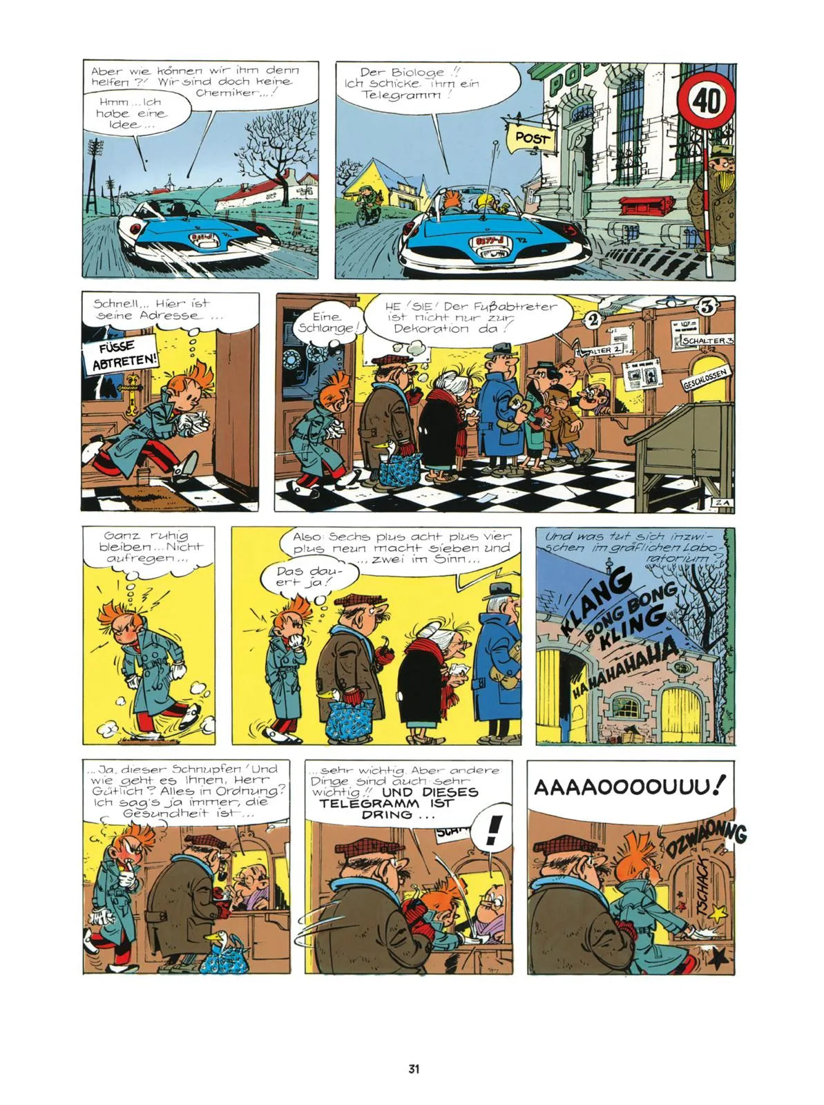 Produktansicht: Spirou und Fantasio Gesamtausgabe Neuedition 7 (Gebundene Ausgabe)
