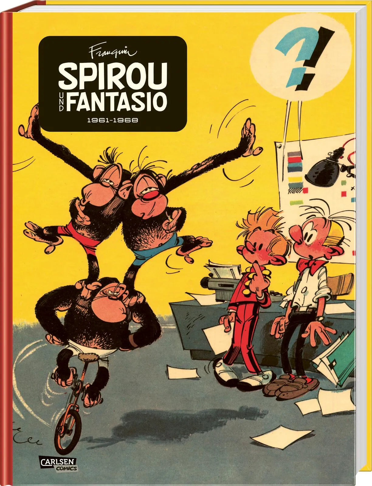 Buchcover von 'Spirou und Fantasio Gesamtausgabe Neuedition 8' - Gebundene Ausgabe von André Franquin