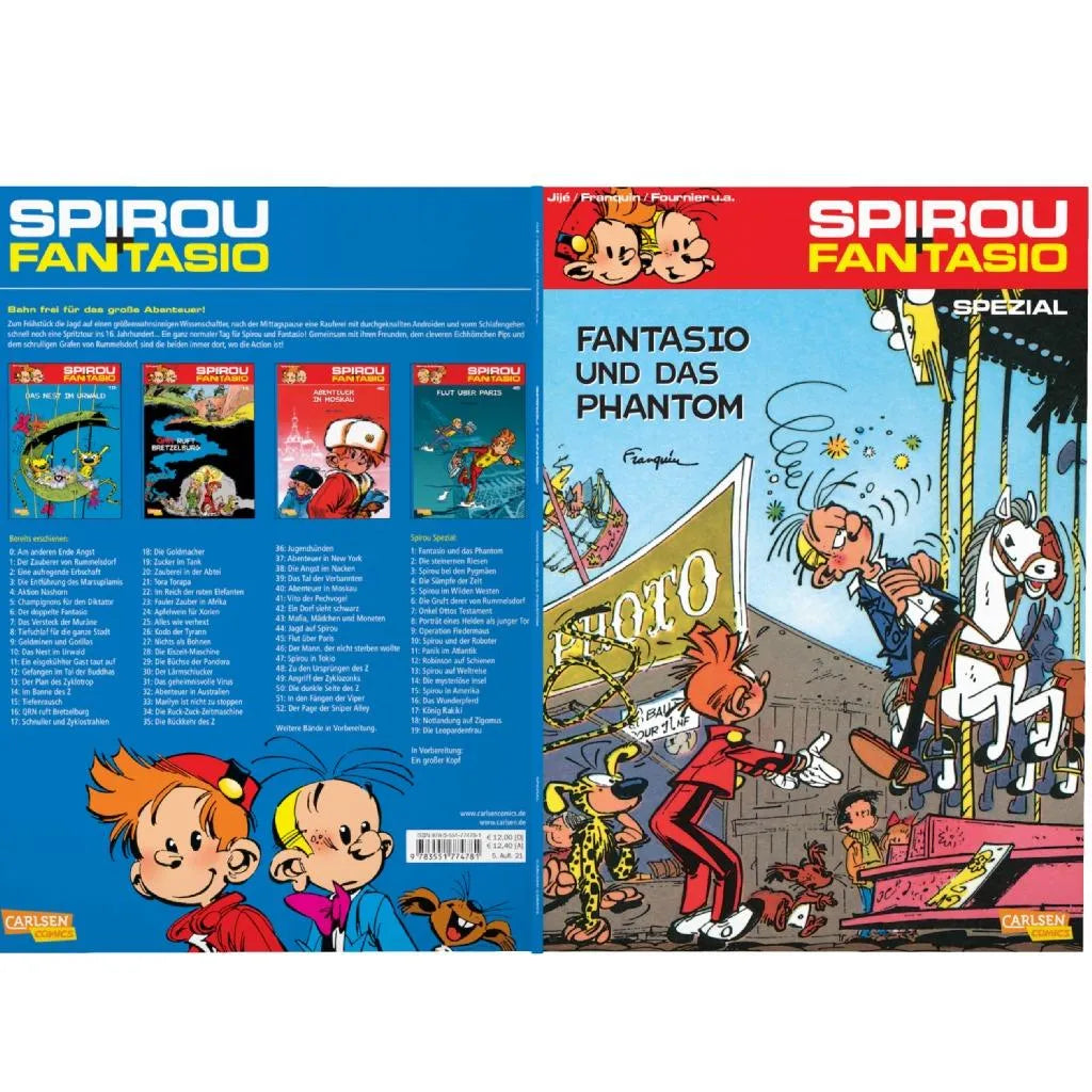 Jean-Claude Fournier - Spirou und Fantasio Spezial 1: Fantasio und das Phantom