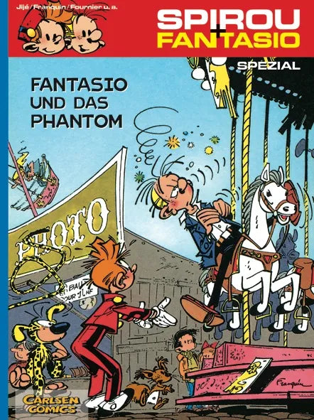 Buchcover von 'Spirou und Fantasio Spezial 1: Fantasio und das Phantom' - Taschenbuch von Jean-Claude Fournier