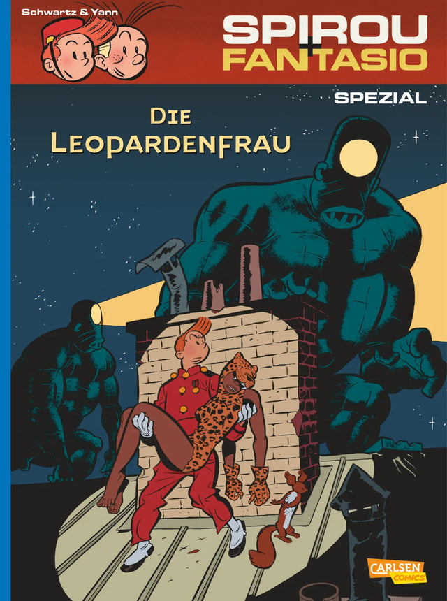 Buchcover von 'Spirou und Fantasio Spezial 19: Die Leopardenfrau' - Taschenbuch von Yann