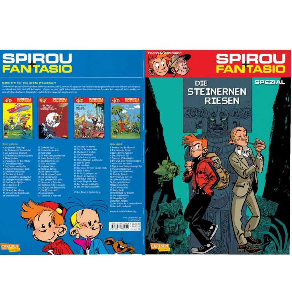 Abbildung von 'Spirou und Fantasio Spezial 2: Die steinernen Riesen'