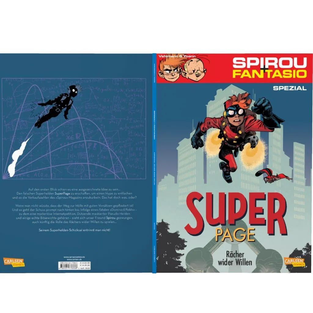 Fabien Vehlmann - Spirou und Fantasio Spezial 29: Der Superpage 1