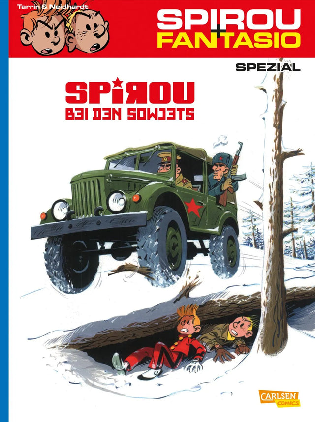 Buchcover von 'Spirou und Fantasio Spezial 30: Spirou bei den Sowjets' - Taschenbuch von Fred Neidhardt