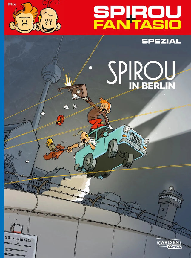 Buchcover von 'Spirou und Fantasio Spezial 31: Spirou in Berlin' - Taschenbuch von Flix