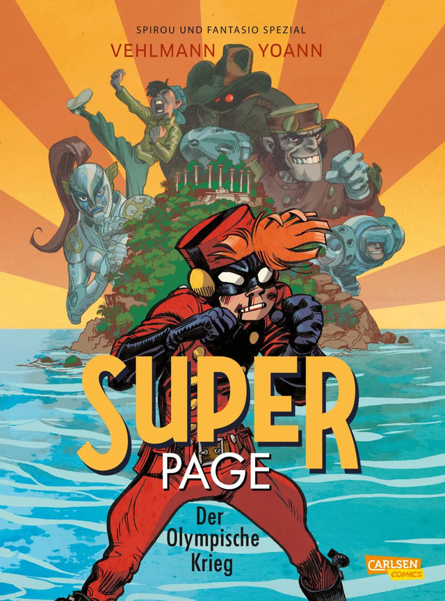 Buchcover von 'Spirou und Fantasio Spezial 33: Der Superpage 2' - Taschenbuch von Fabien Vehlmann