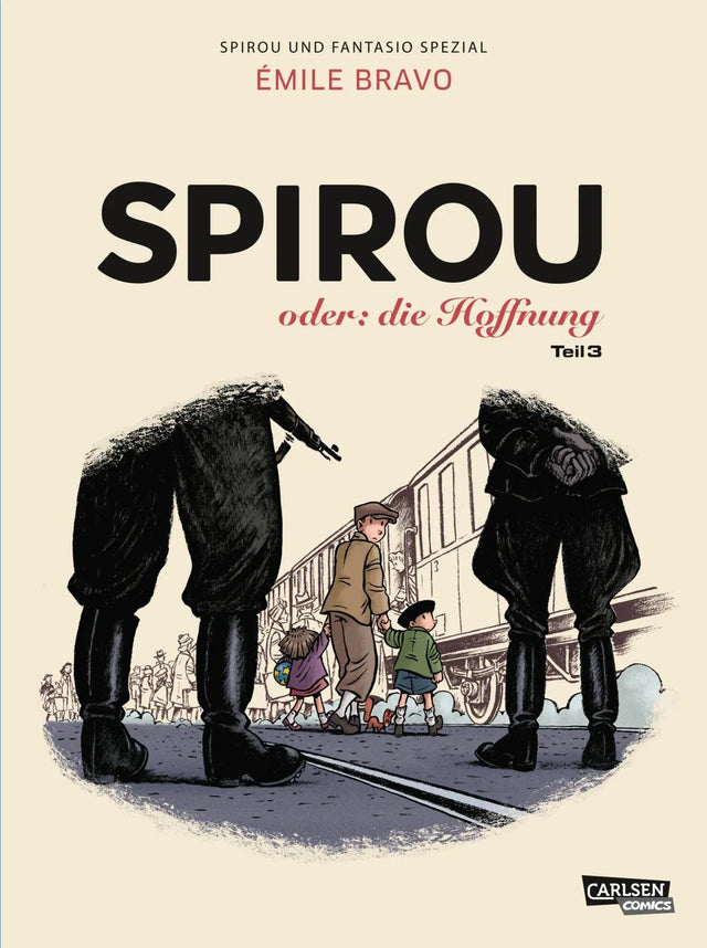 Buchcover von 'Spirou und Fantasio Spezial 34: Spirou oder: die Hoffnung 3' - Taschenbuch von Émile Bravo
