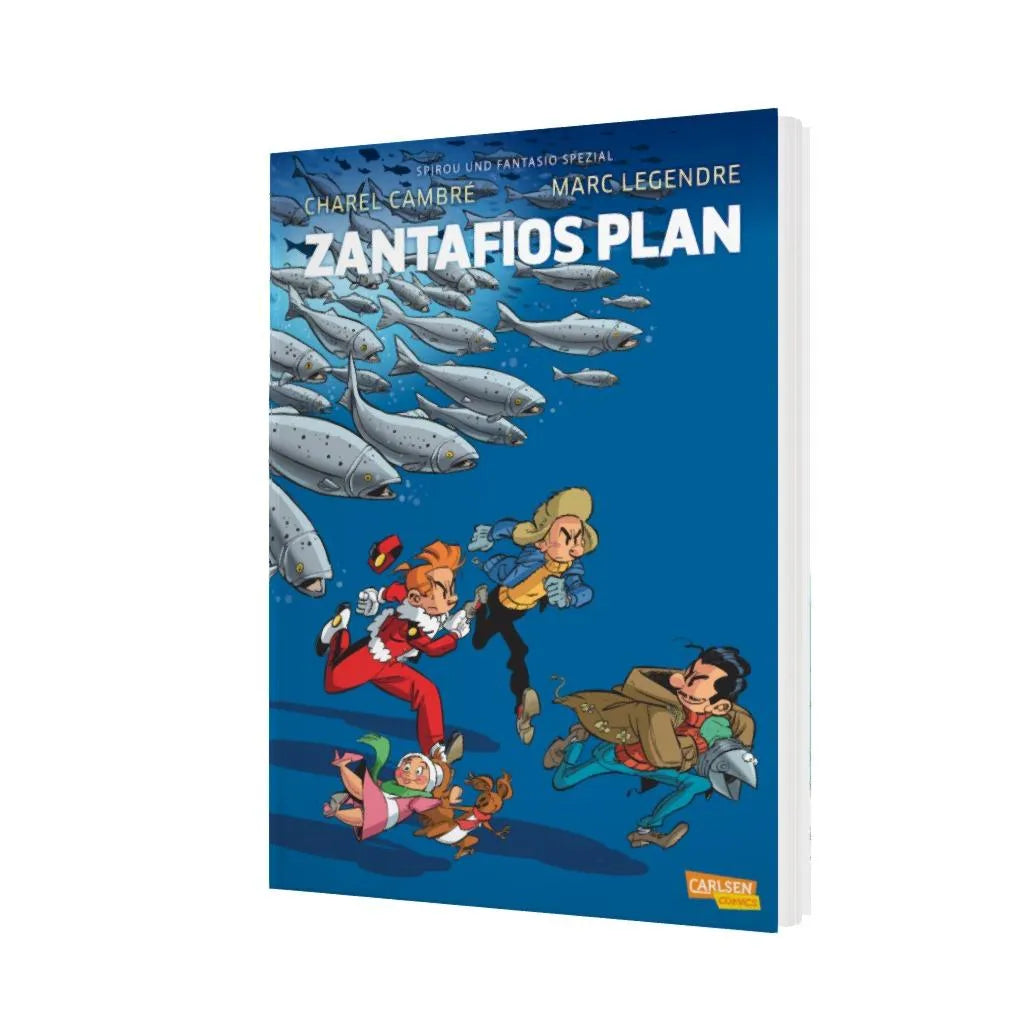 Produktansicht: Spirou und Fantasio Spezial 37: Zantafios Plan (Taschenbuch)