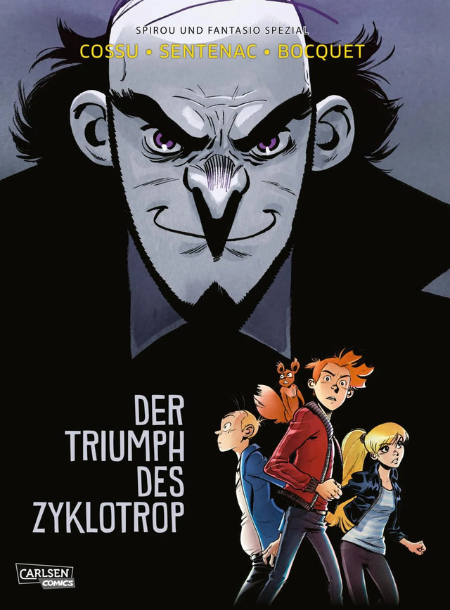 Buchcover von 'Spirou und Fantasio Spezial 38: Der Triumph des Zyklotrop' - Taschenbuch von Olivier Bocquet