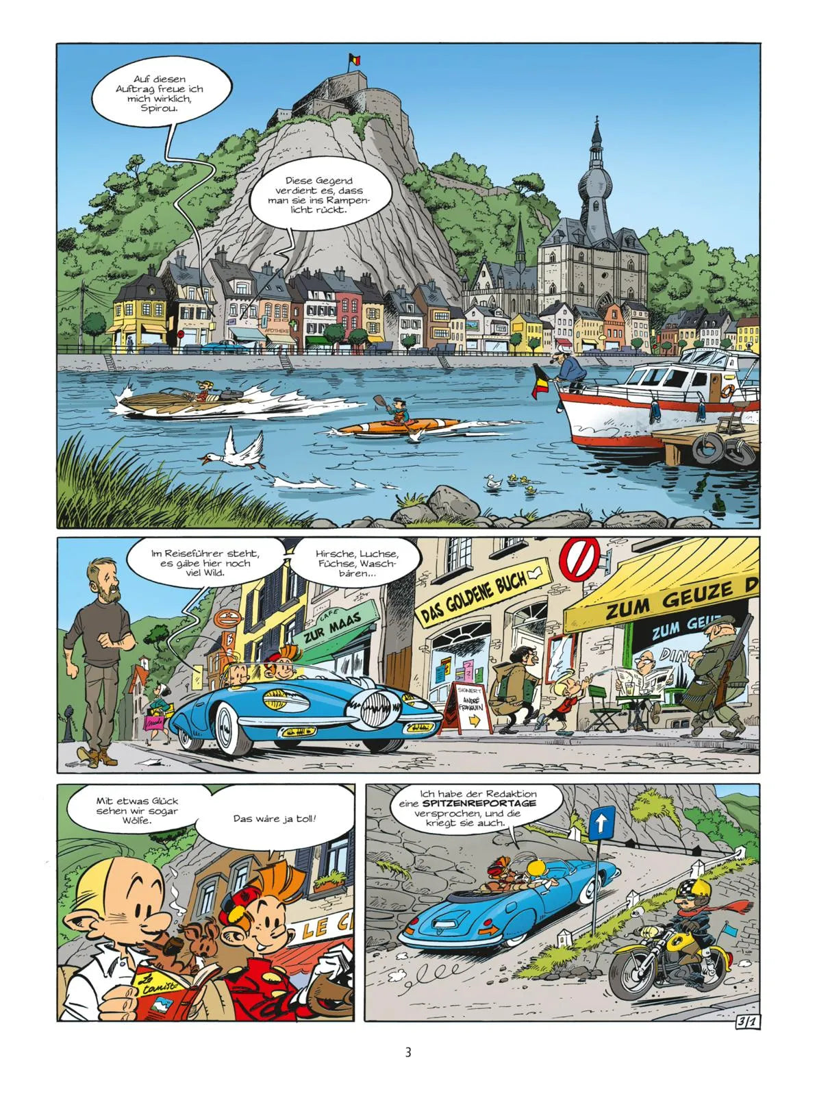 Abbildung von 'Spirou und Fantasio Spezial 39: Der Wolfsmensch'