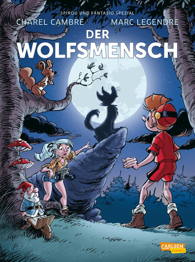 Buchcover von 'Spirou und Fantasio Spezial 39: Der Wolfsmensch' - Taschenbuch von Marc Legendre