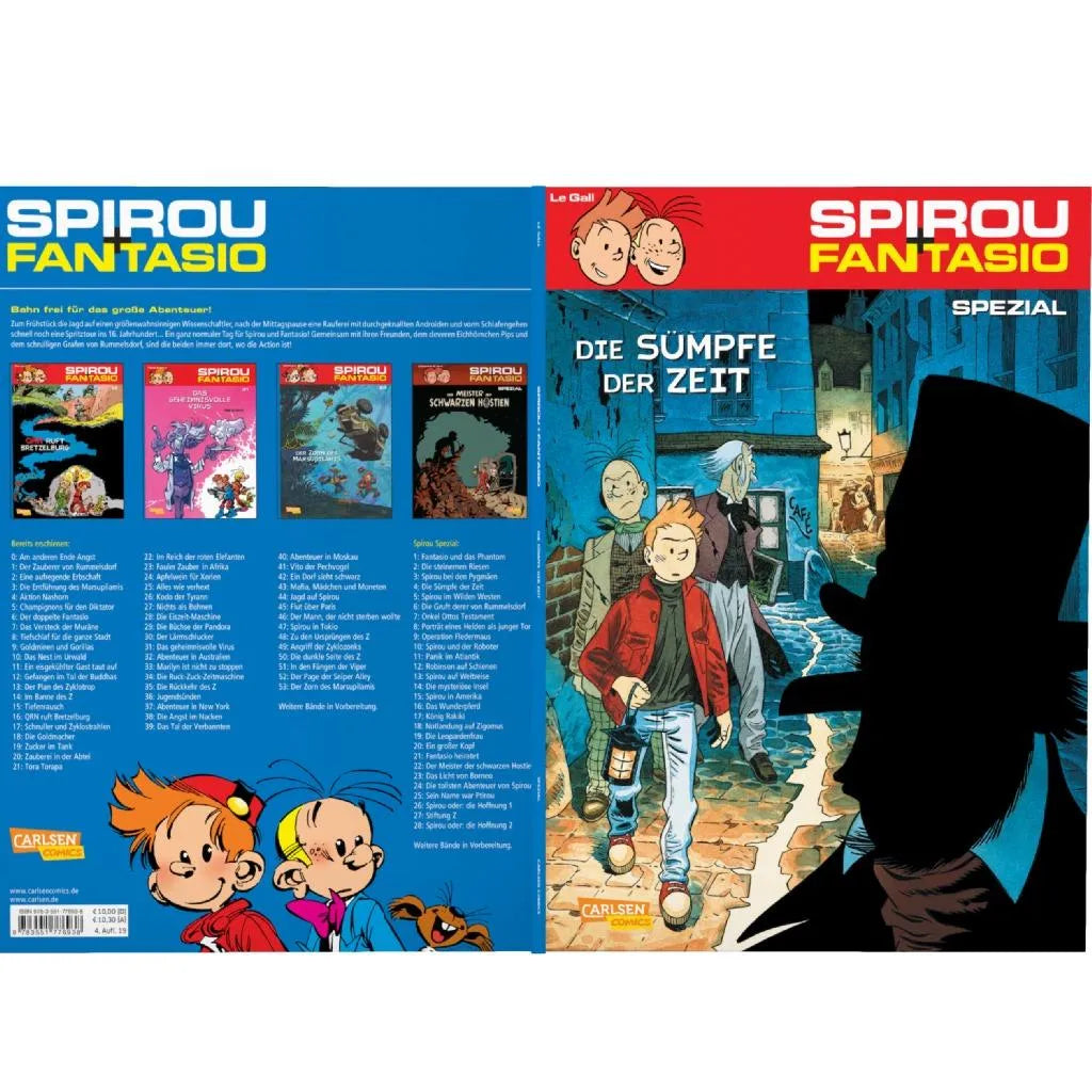 Abbildung von 'Spirou und Fantasio Spezial 4: Die Sümpfe der Zeit'